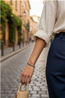 Bracciale Domar Gioielli Donna Tennis argento 925  in Argento BZA120476B - BZA120476B